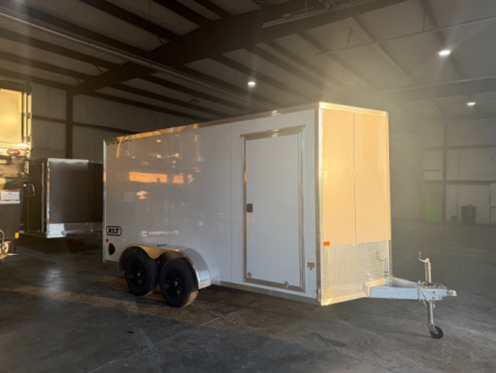 New 2026 ALCOM Stealth Aluminum 7x14 7k Cargo / Enclosed Trailer
