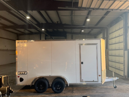 New 2026 ALCOM Stealth Aluminum 7x14 7k Cargo / Enclosed Trailer