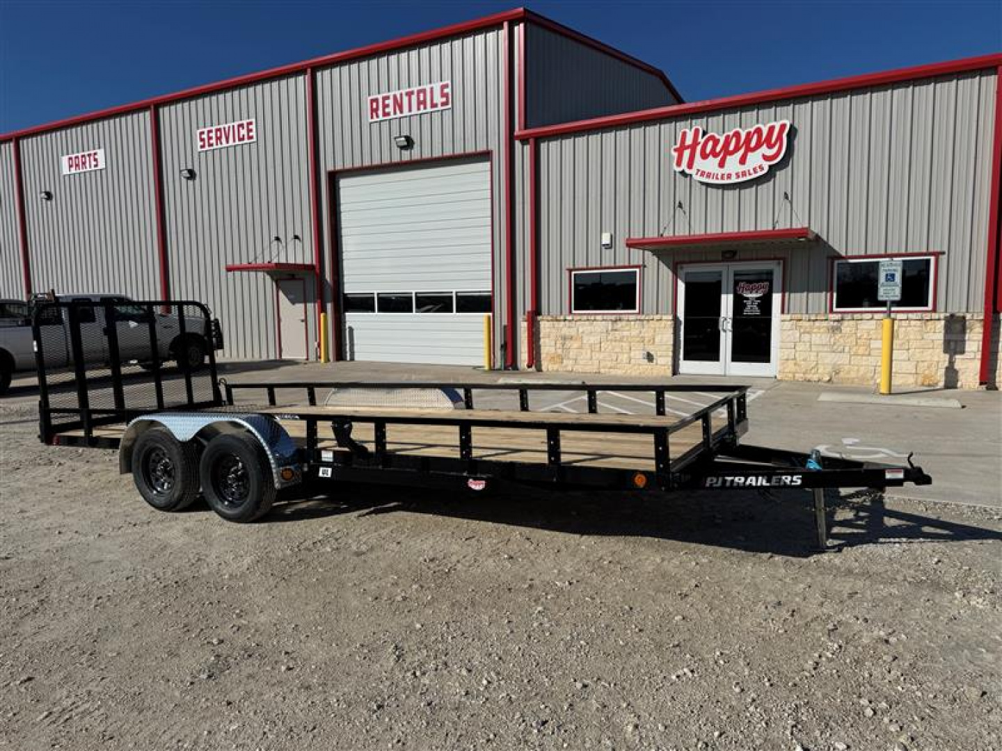 New 2026 PJ 83"x20' Tandem Axle Utility Trailer - UL