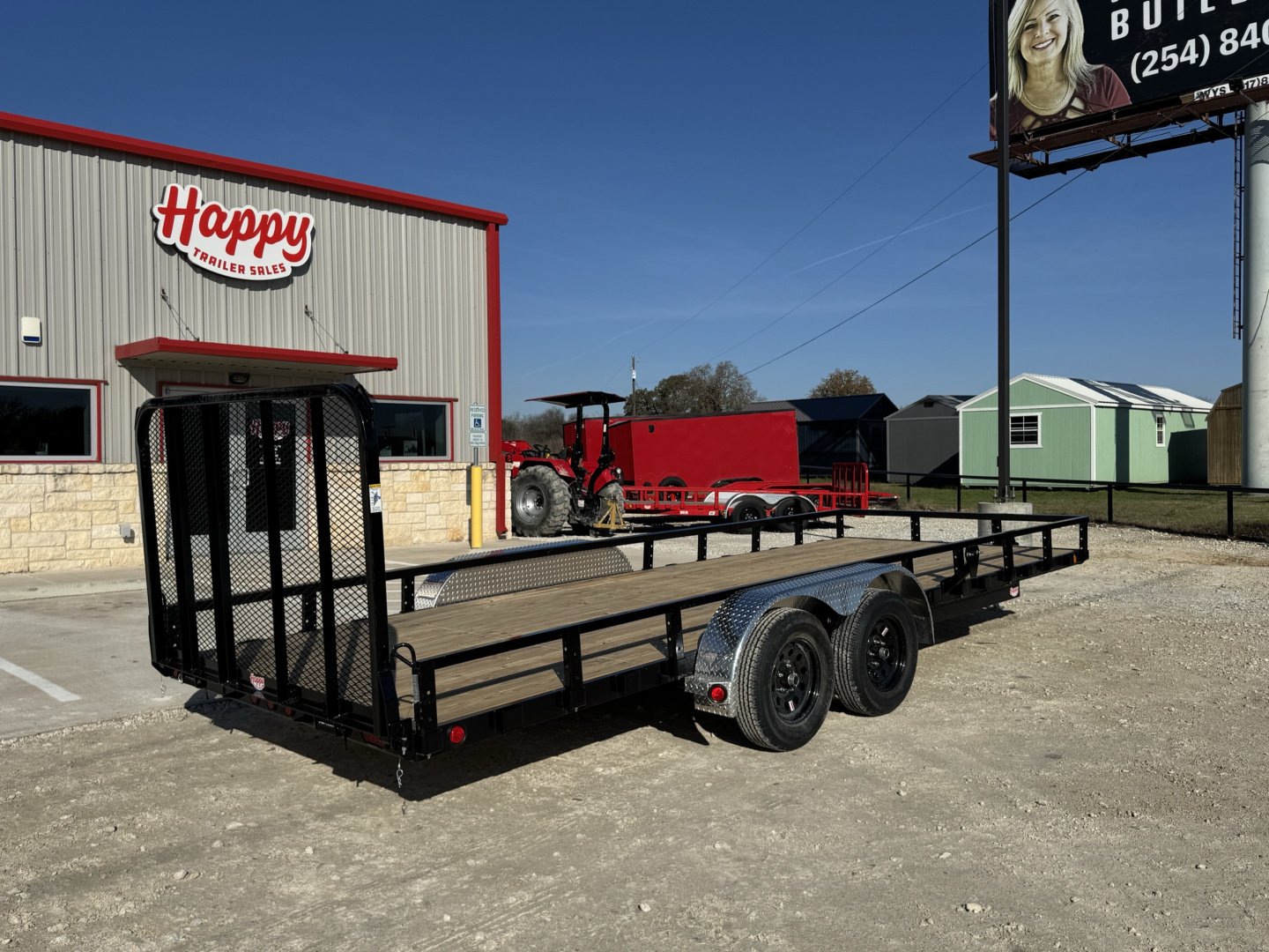 New 2026 PJ 83"x20' Tandem Axle Utility Trailer - UL