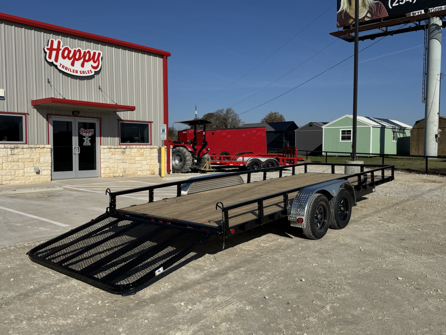 New 2026 PJ 83"x20' Tandem Axle Utility Trailer - UL