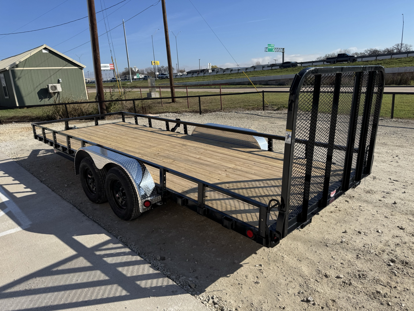New 2026 PJ 83"x20' Tandem Axle Utility Trailer - UL