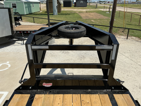 New 2026 PJ 102”x25’ Quest Gooseneck Flatbed w/ Singles – LQ