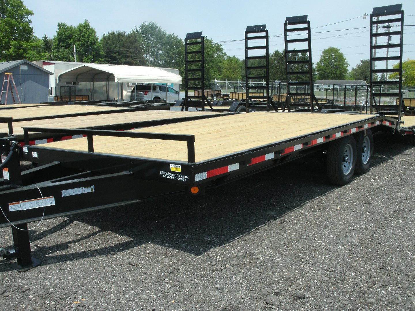 New 2026 Quality Steel and Aluminum 102" x 20+4Deckover 16K Deckover Trailer