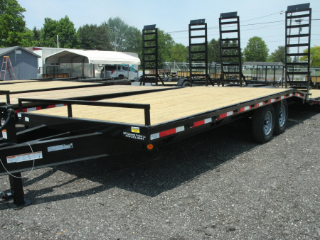 New 2026 Quality Steel and Aluminum 102  x 20+4Deckover 16K Deckover Trailer
