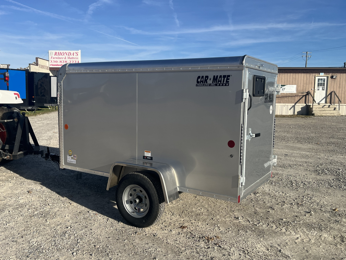 New 2026 Car Mate Trailers 4X8 Cargo / Enclosed Trailer