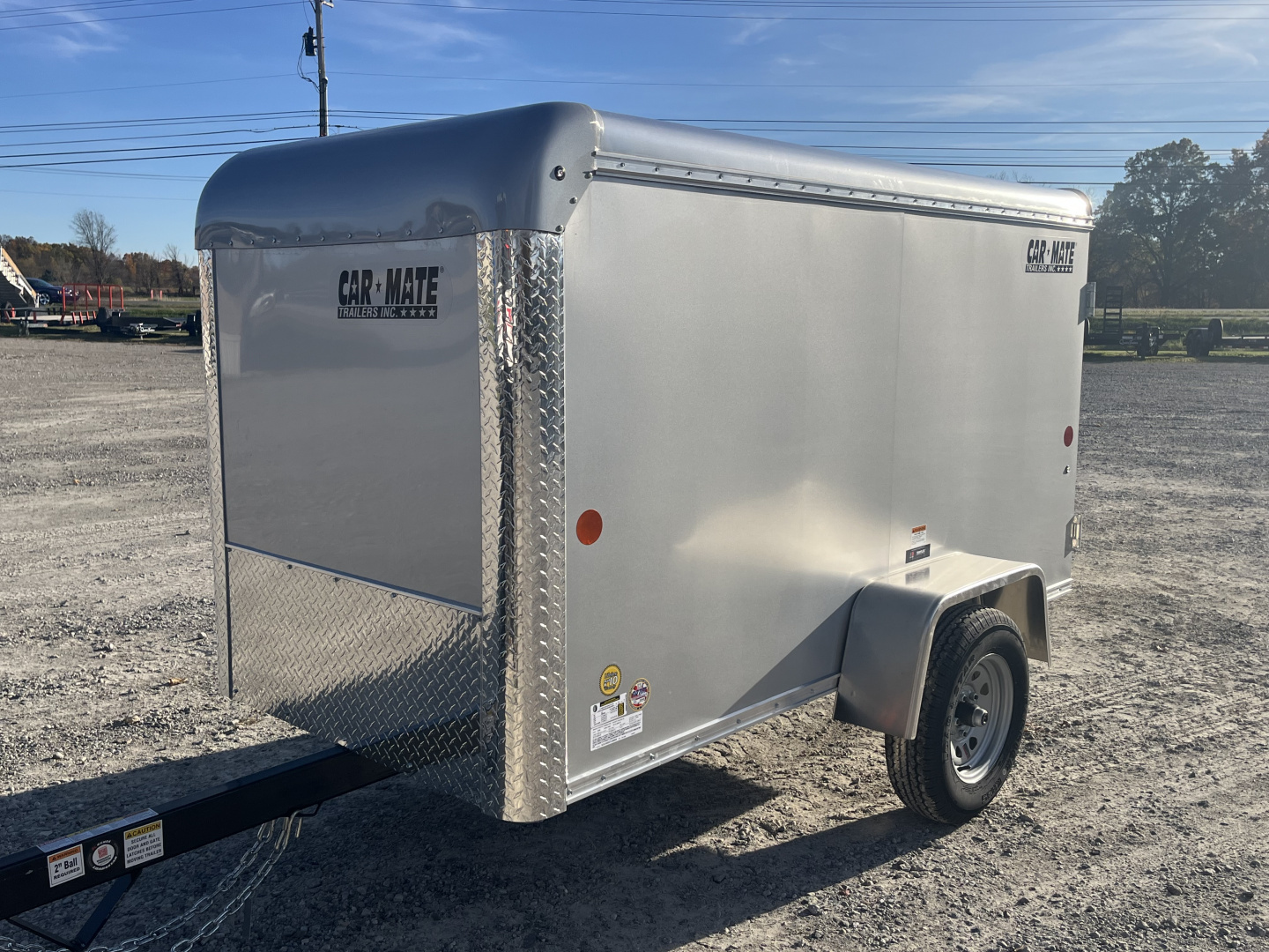 New 2026 Car Mate Trailers 4X8 Cargo / Enclosed Trailer