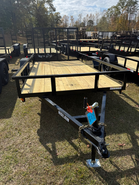 New 2026 Nolan Manufacturing NOL612SA Utility Trailer
