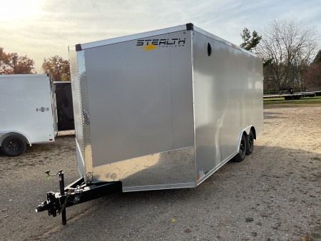 New 2026 Stealth Trailers 8.5X18 7' INTERIOR POLY COR Cargo / Enclosed Trailer