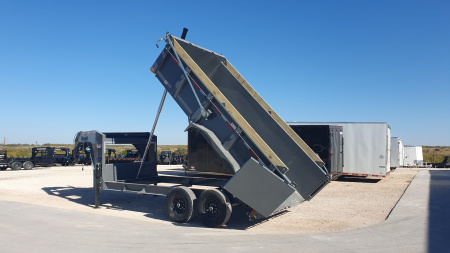New 2026 Diamond C 82"x14' GN HD Low Profile Telescopic Dump w/ 32" Sides - LPT-GN207 Pacesetter Edition