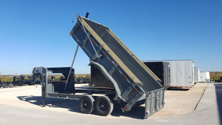 New 2026 Diamond C 82"x14' GN HD Low Profile Telescopic Dump w/ 32" Sides - LPT-GN207 Pacesetter Edition
