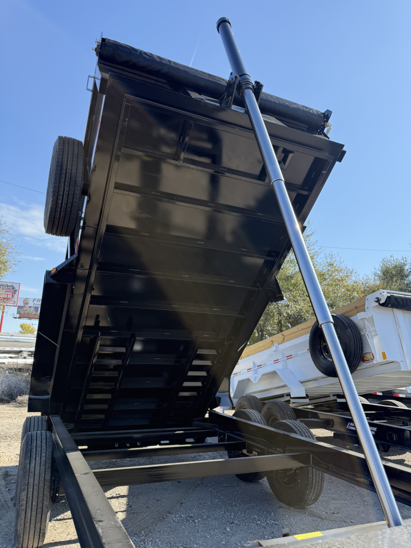 New 2026 Top Hat Trailers DX14-14x83 Telescopic Lift Dump Trailer
