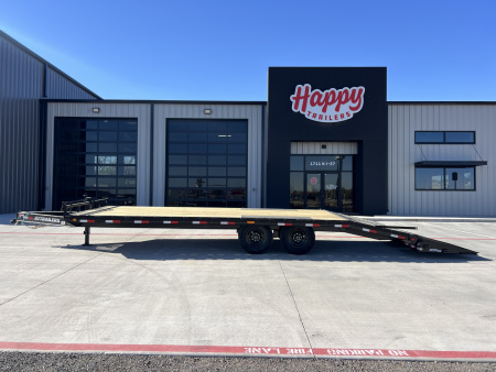 2026 PJ 102"x24' BP 8" I-Beam Deckover Trailer – F8