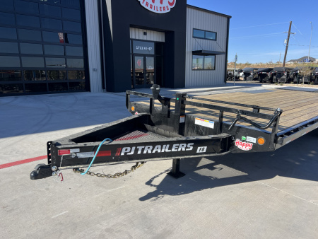 New 2026 PJ 102"x24' BP 8" I-Beam Deckover Trailer – F8