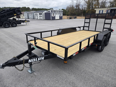 New 2026 Nolan Manufacturing NOL616E7K Utility Trailer