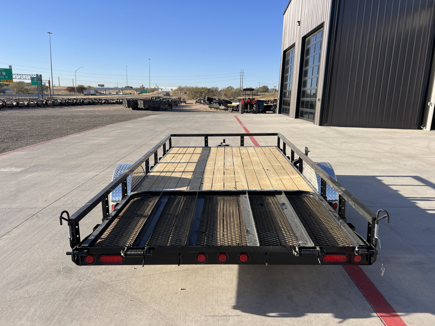 New 2026 PJ 83"x14' Single Axle Utility Trailer - U8