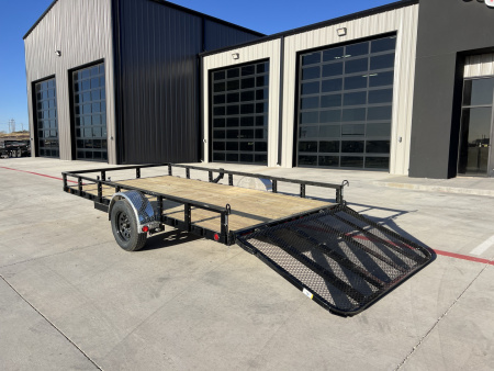 New 2026 PJ 83"x14' Single Axle Utility Trailer - U8