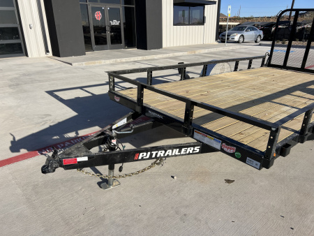 New 2026 PJ 83"x14' Single Axle Utility Trailer - U8