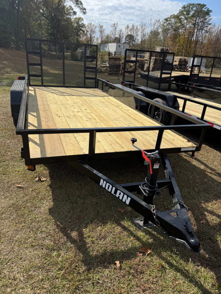 New 2026 Nolan Manufacturing NOL716ETA Utility Trailer
