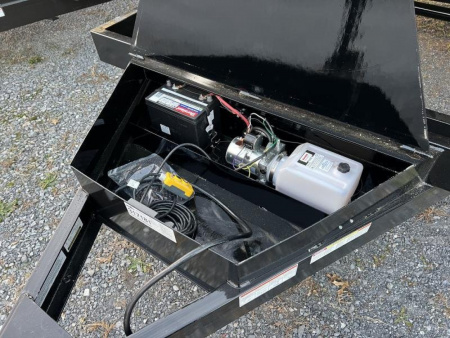 New 2026 Hawke Trailers HD Low Pro 10000 Lb Dump Trailer Free Tarp Kit