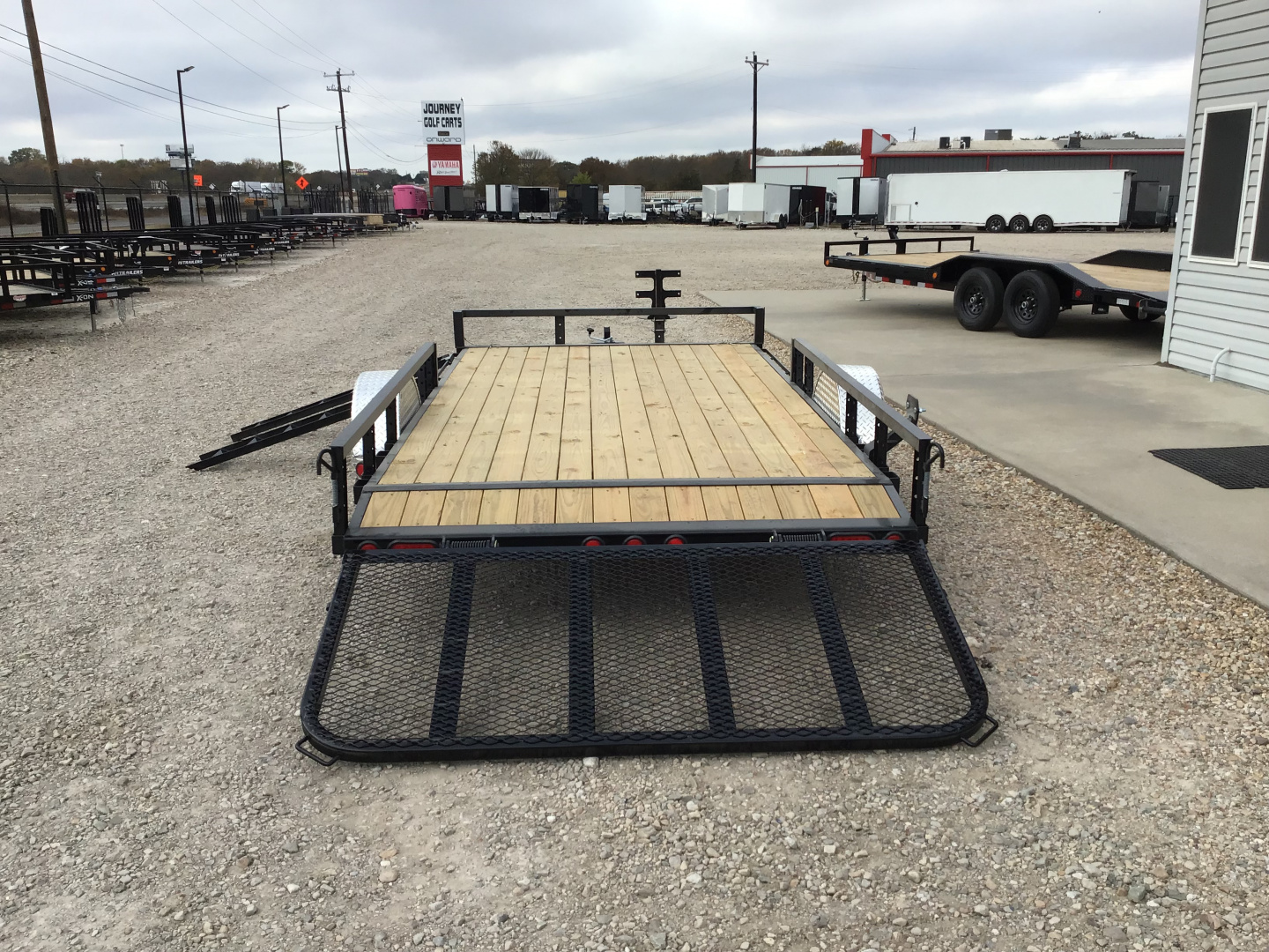 New 2026 PJ 83"x14' Single Axle Utility Trailer - U8