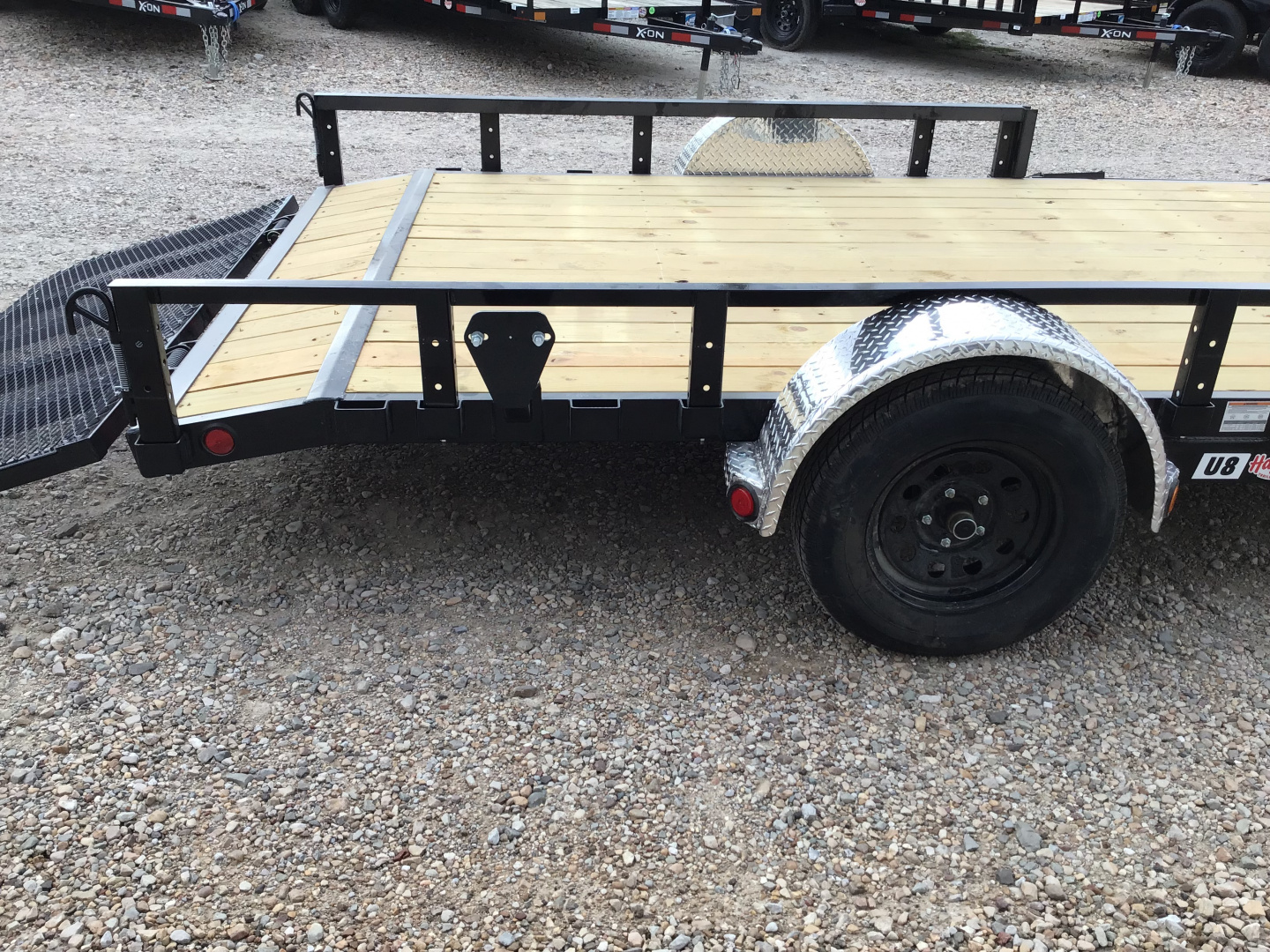 New 2026 PJ 83"x14' Single Axle Utility Trailer - U8