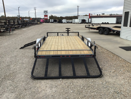 New 2026 PJ 83"x14' Single Axle Utility Trailer - U8