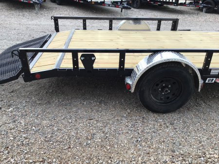 New 2026 PJ 83"x14' Single Axle Utility Trailer - U8