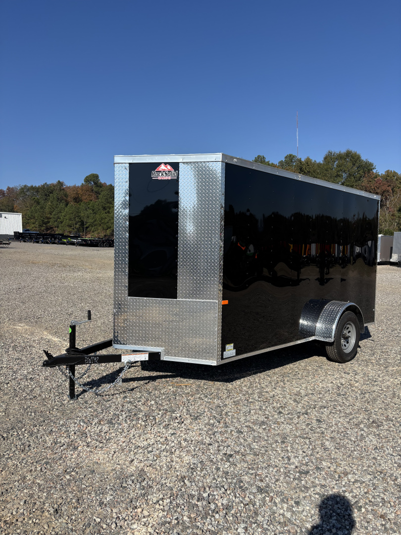 New 2026 Rock Solid Cargo 6 x12 3k Enclosed Trailer