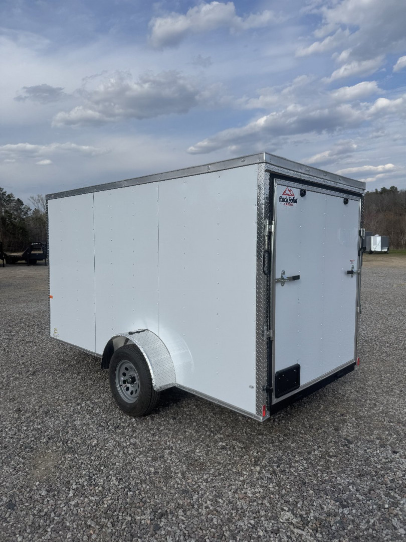 New 2025 Rock Solid Cargo 6 X 12 3K Enclosed Trailer