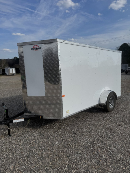 New 2025 Rock Solid Cargo 6 X 12 3K Enclosed Trailer