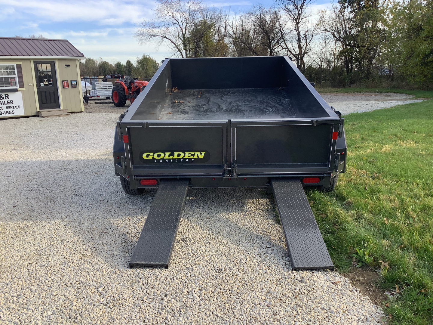 New 2026 Golden Trailers DB-10 SP 6x10 Dump Trailer (Corn Pro)