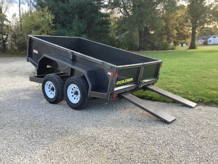 New 2026 Golden Trailers DB-10 SP 6x10 Dump Trailer (Corn Pro)