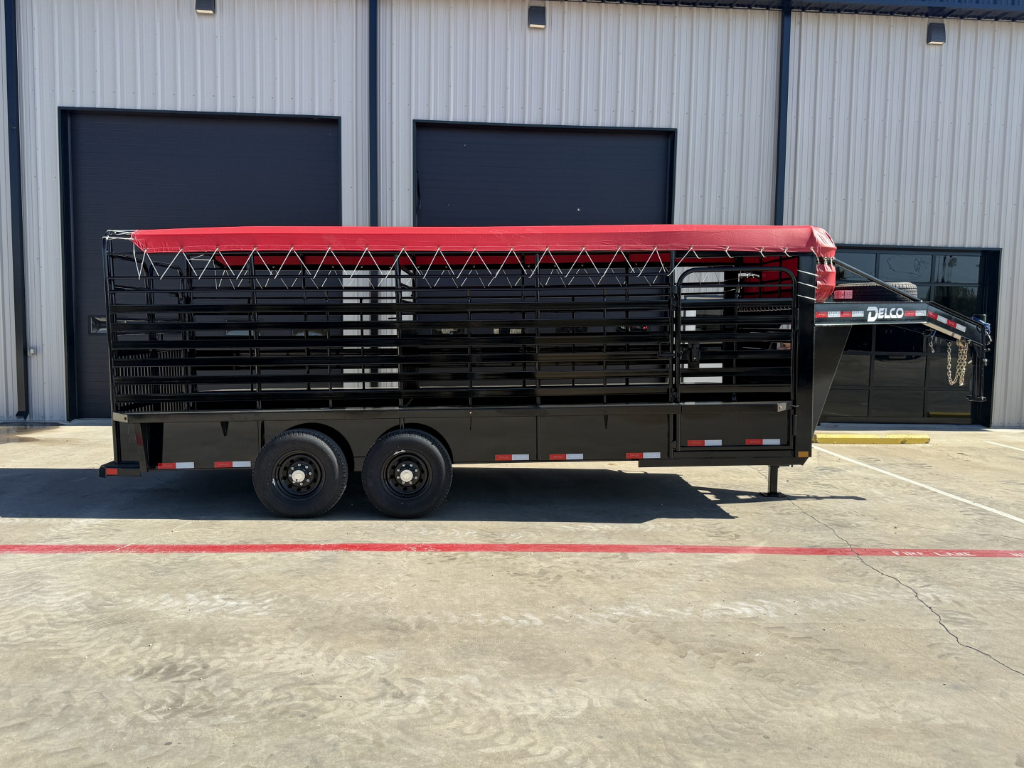 New 2026 Delco Trailers B820 Stock / Stock Combo Trailer 43453