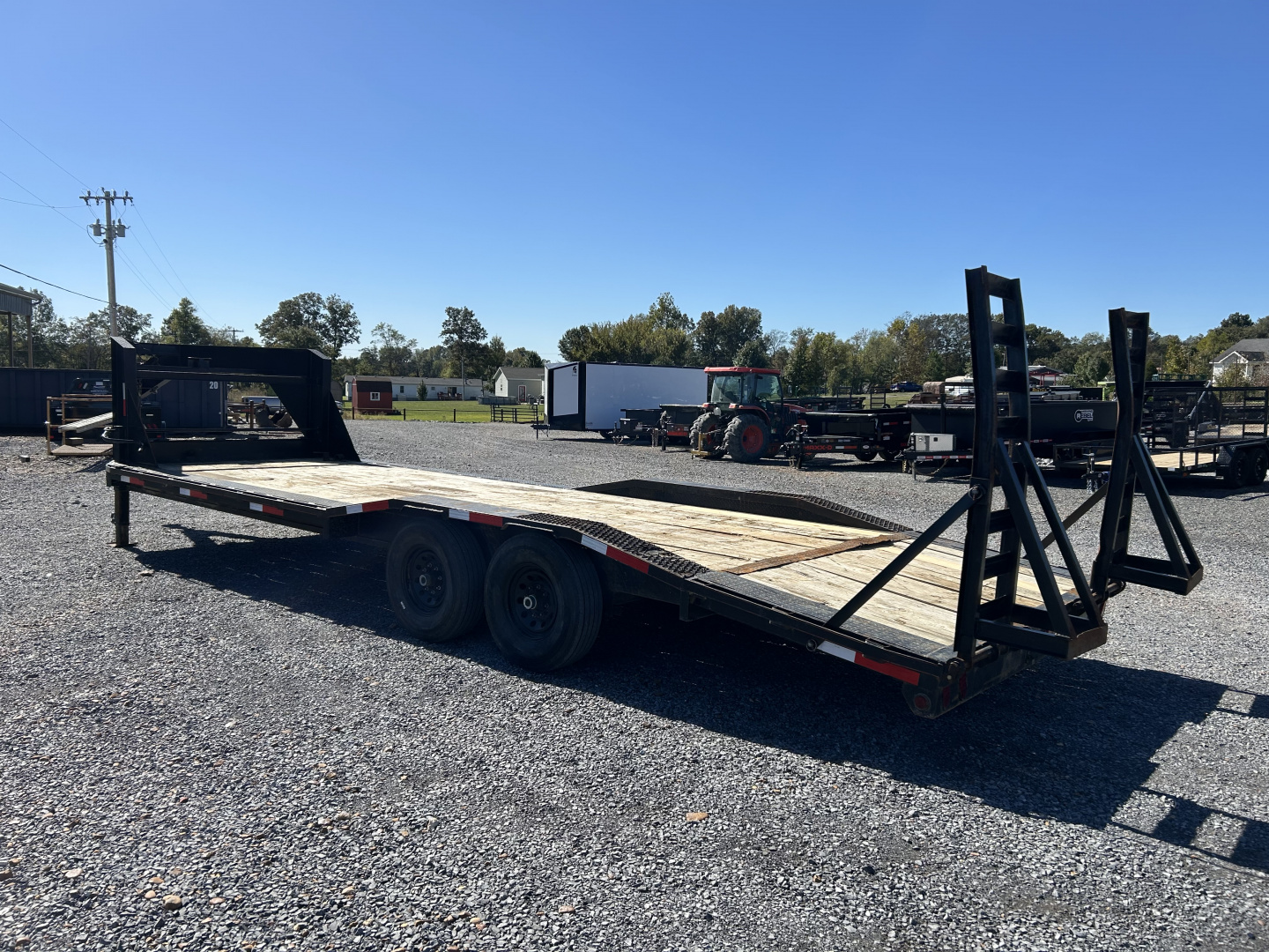 Used 2022 Tiger Trailers 102" x 26' 14K Gooseneck Equipment Trailer