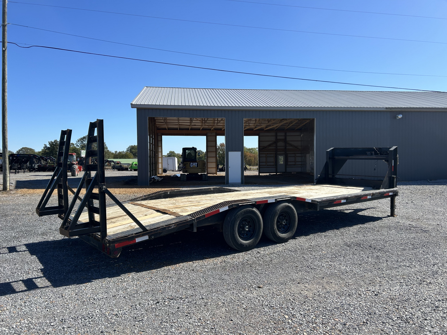 Used 2022 Tiger Trailers 102" x 26' 14K Gooseneck Equipment Trailer