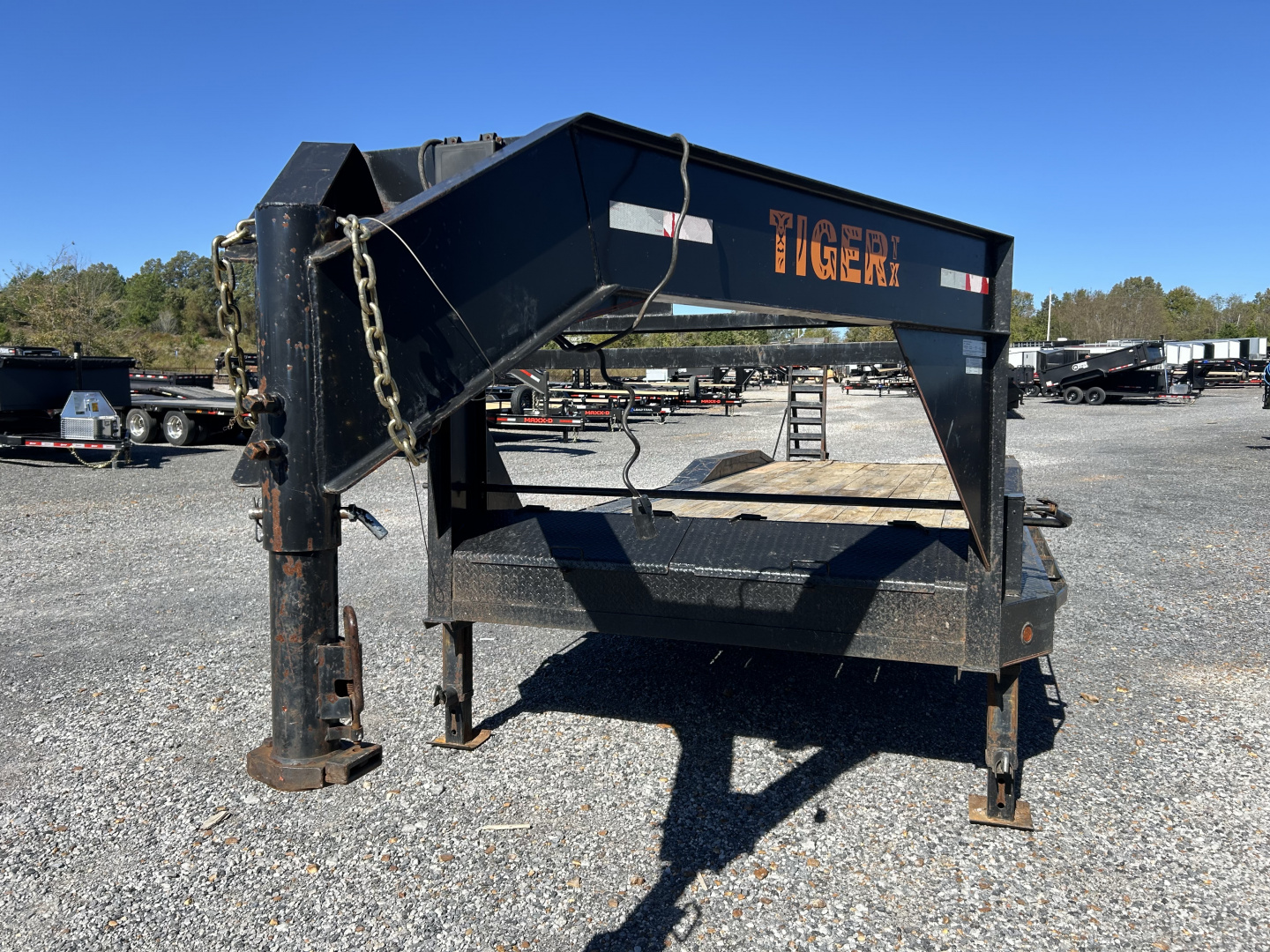 Used 2022 Tiger Trailers 102" x 26' 14K Gooseneck Equipment Trailer