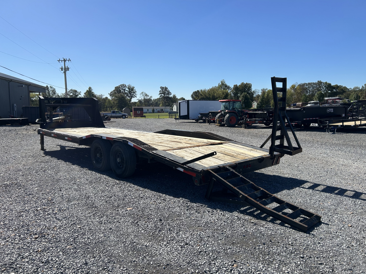 Used 2022 Tiger Trailers 102" x 26' 14K Gooseneck Equipment Trailer