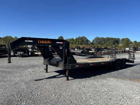 Used 2022 Tiger Trailers 102" x 26' 14K Gooseneck Equipment Trailer