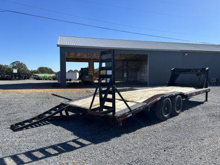 Used 2022 Tiger Trailers 102" x 26' 14K Gooseneck Equipment Trailer