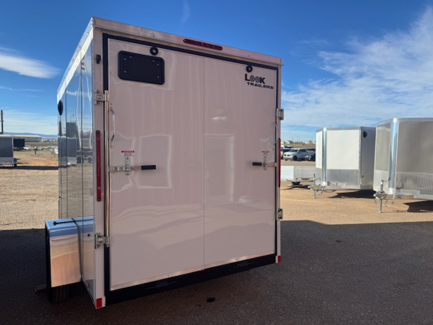 New 2026 Look Trailers 6X10 ST DLX- White- See Upgrades