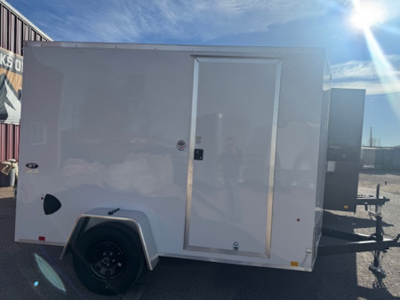 New 2026 Look Trailers 6X10 ST DLX- White- See Upgrades