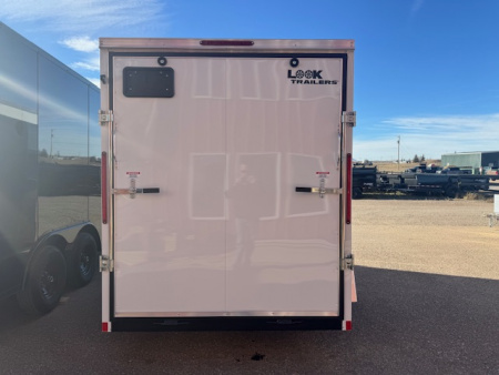 New 2026 Look Trailers 6X10 ST DLX- White- See Upgrades