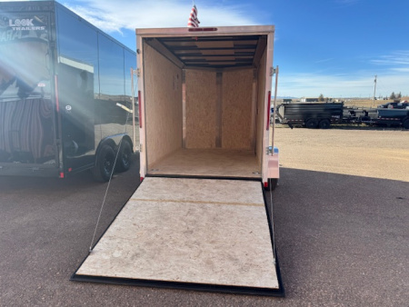 New 2026 Look Trailers 6X10 ST DLX- White- See Upgrades