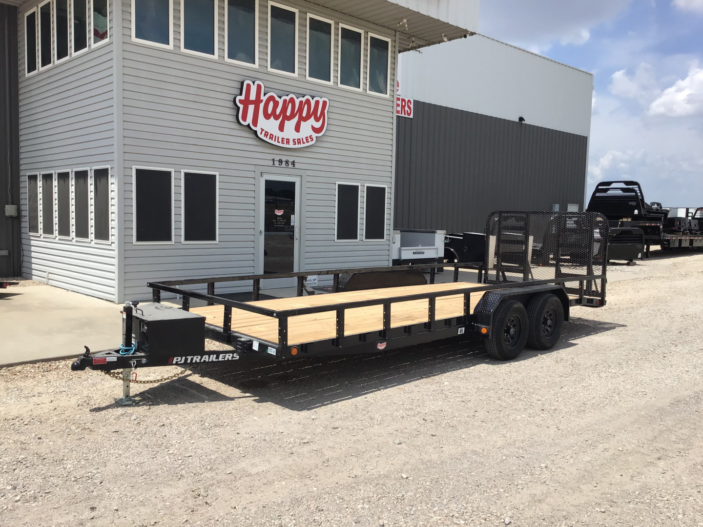 New 2026 PJ 83"x20' Tandem Axle Utility Trailer - UL