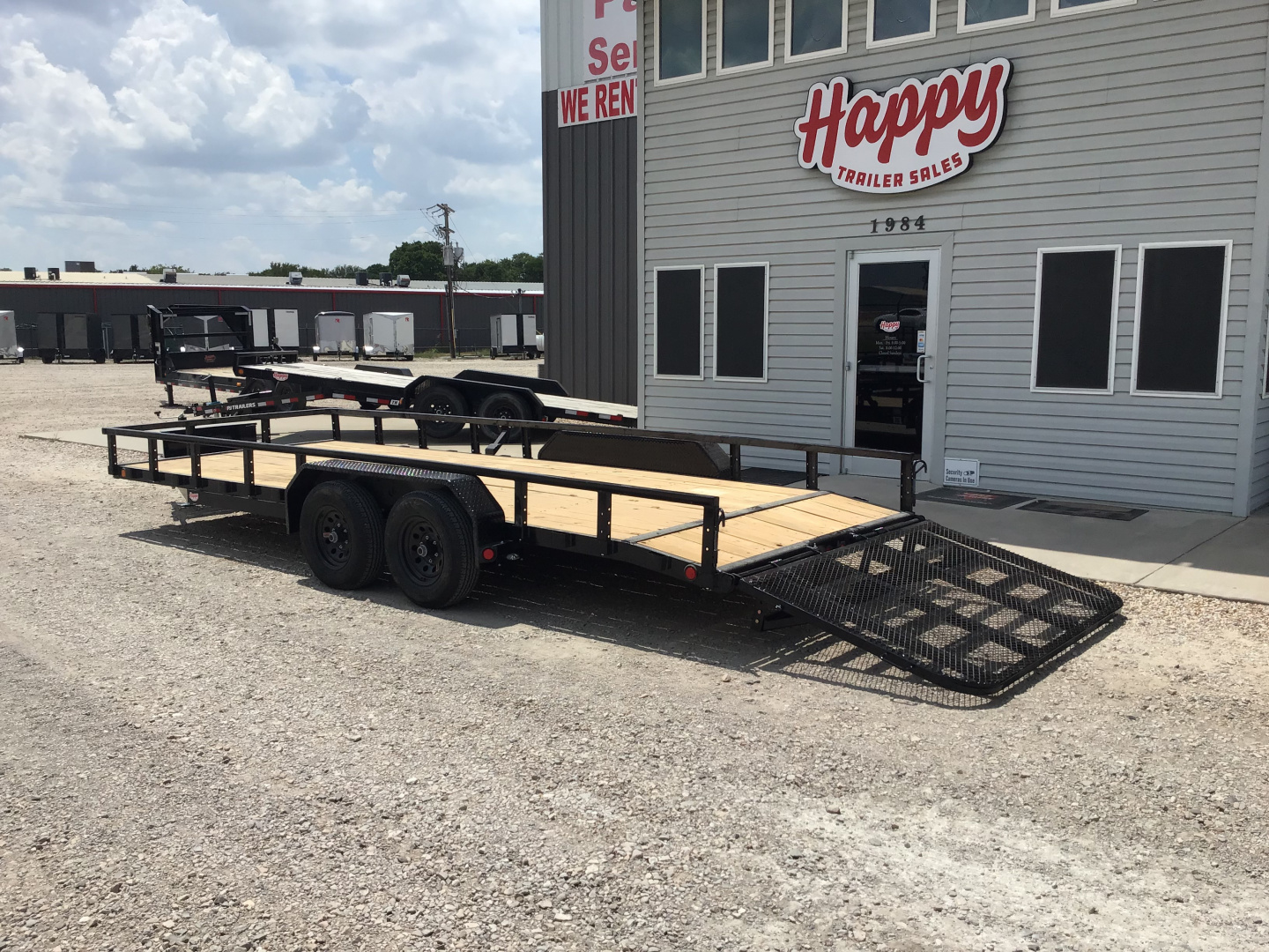 New 2026 PJ 83"x20' Tandem Axle Utility Trailer - UL