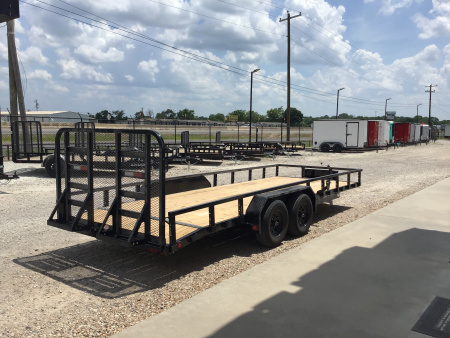 New 2026 PJ 83"x20' Tandem Axle Utility Trailer - UL