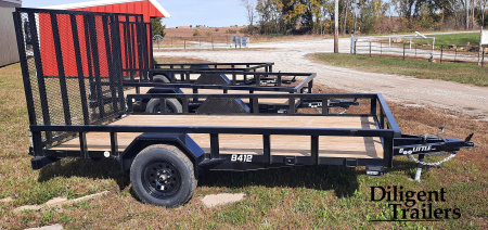 New 2026 Doolittle Trailers 84" x12' Utility Trailer