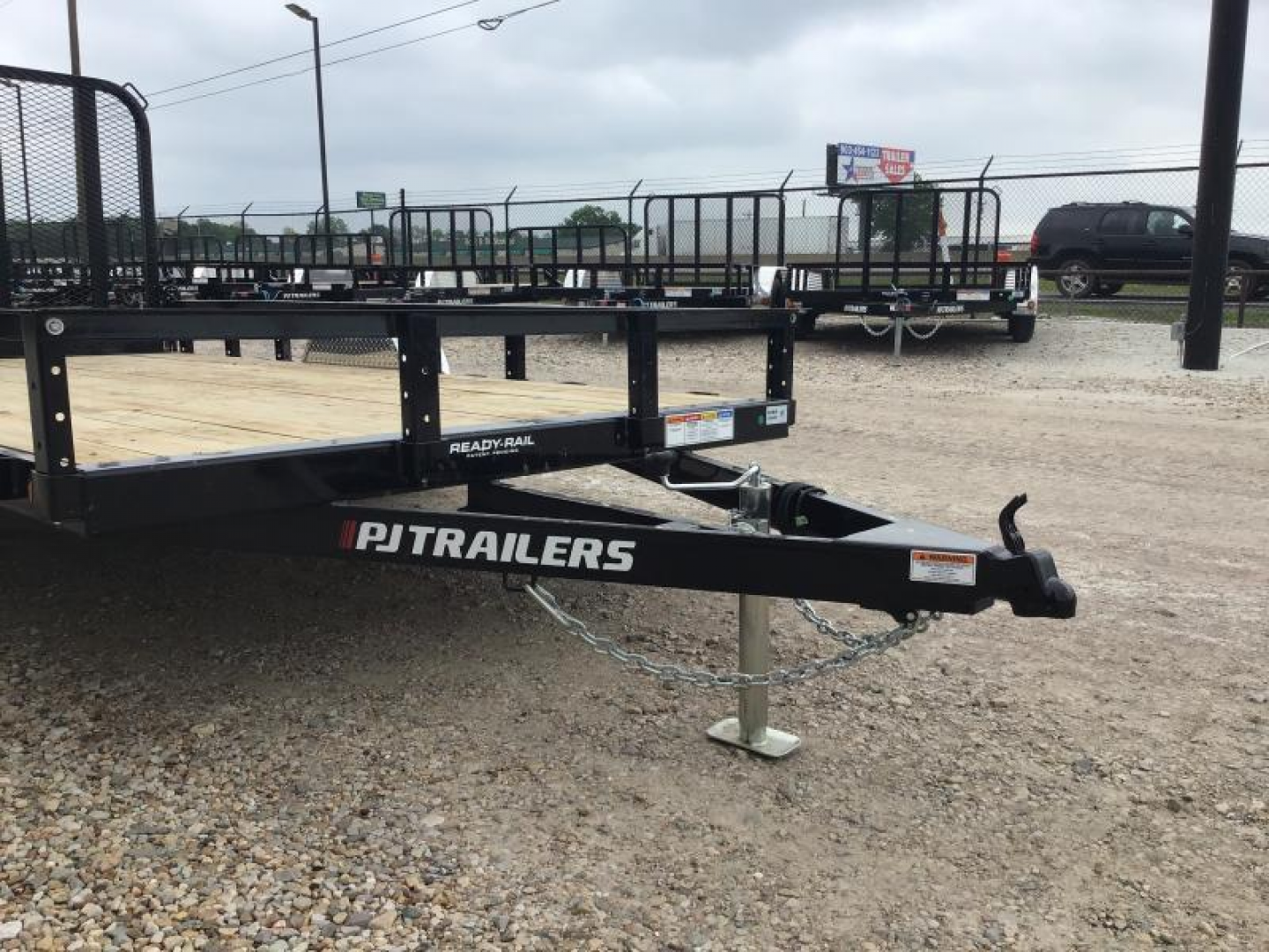 New 2026 PJ 77"x12' Single Axle Utility Trailer - U7