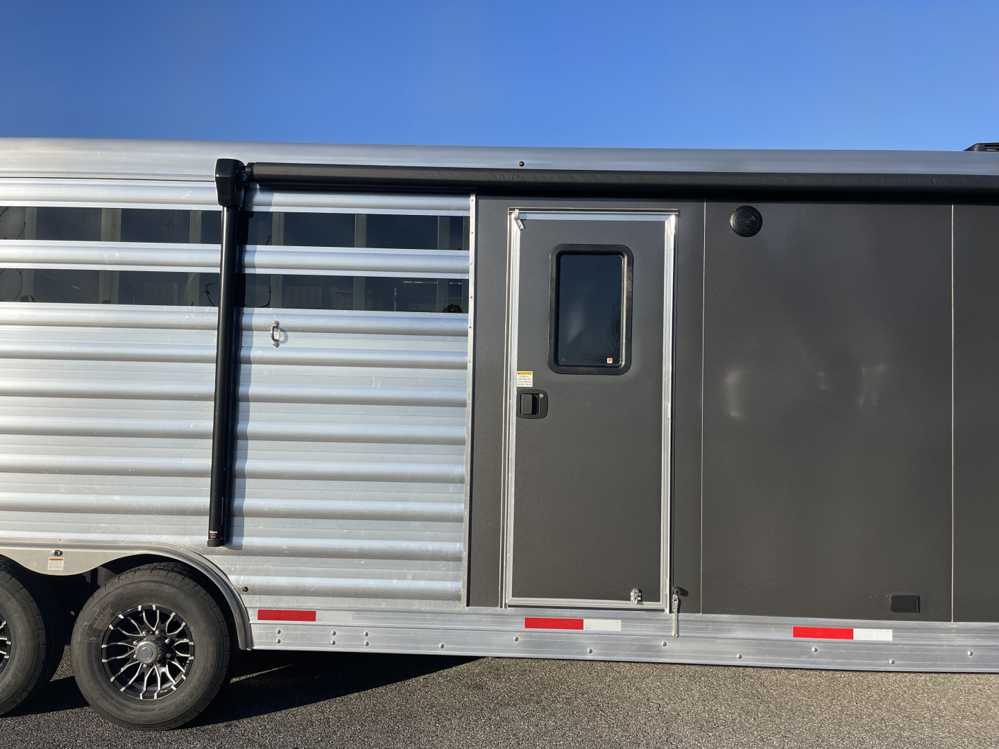 New 2026 Merhow Trailers STOCK COMBO 14' Stock / Stock Combo Trailer